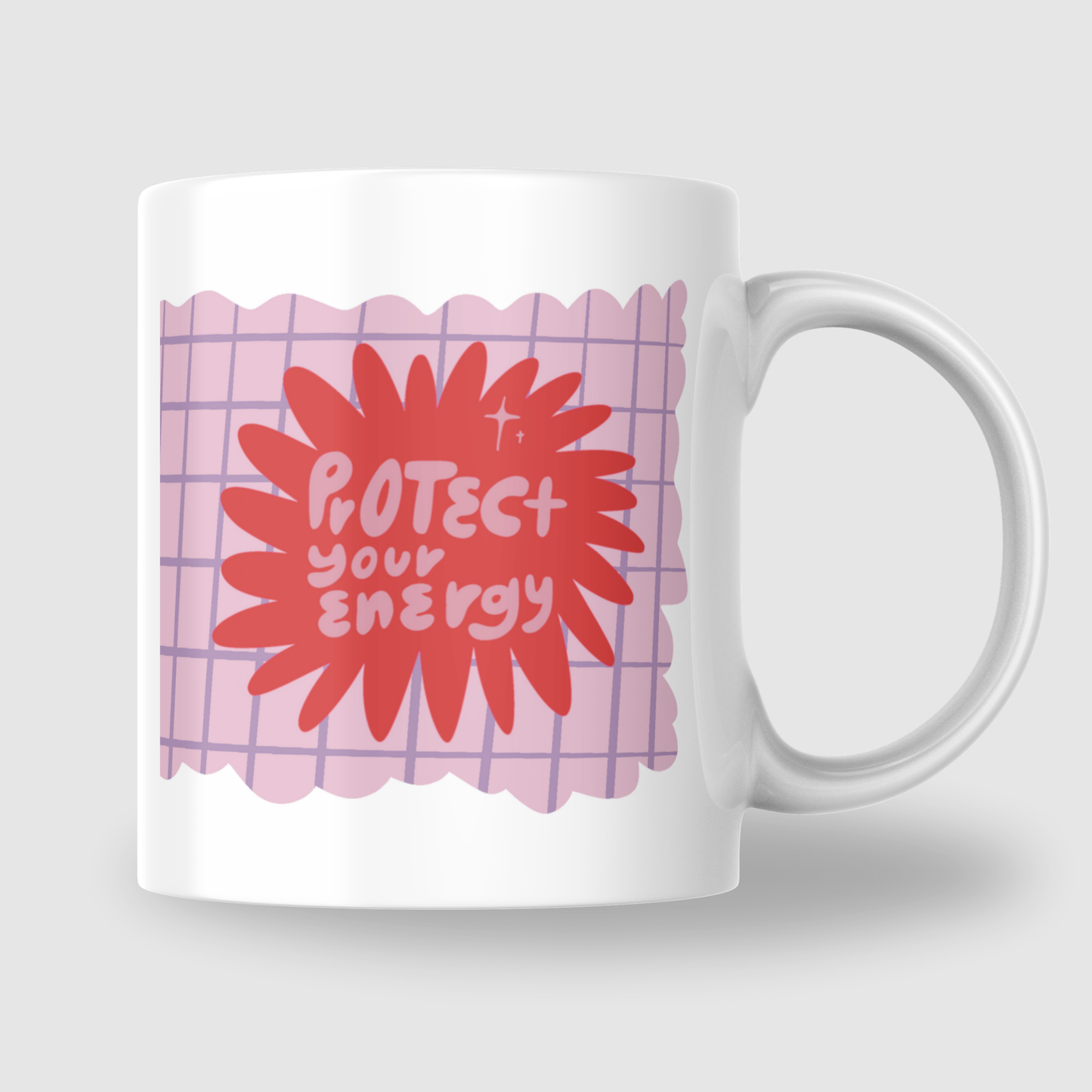 Protect Your Energy Cats Mug