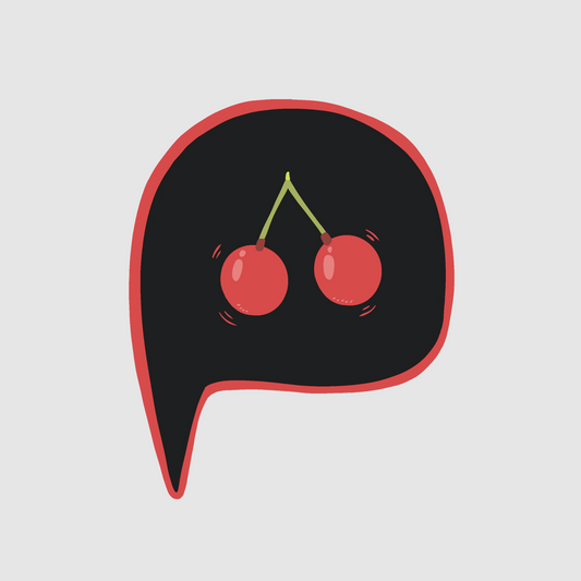 Cherries Design - cherries chat notification sticker