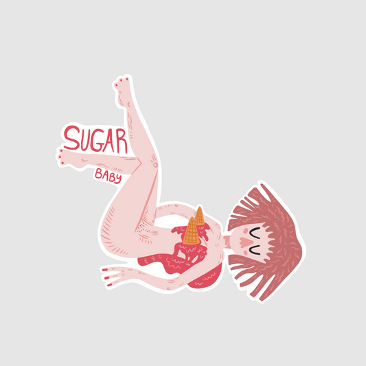 S*x worker positivity - Sugar baby sticker