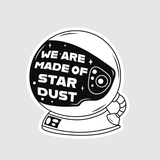 Space - we are made of star dust sticker