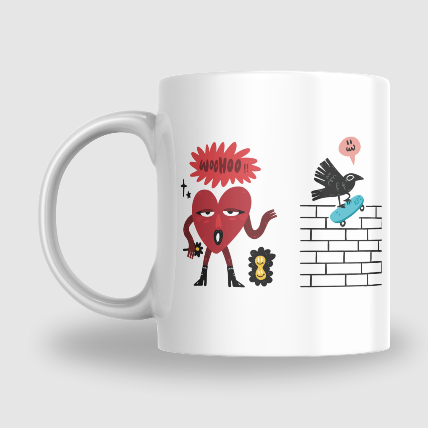 Cute and Streetstyle Mug Design