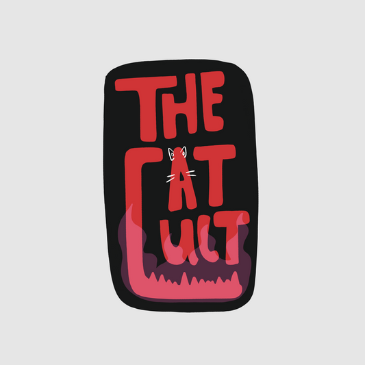 Mystical - the cat cult sticker
