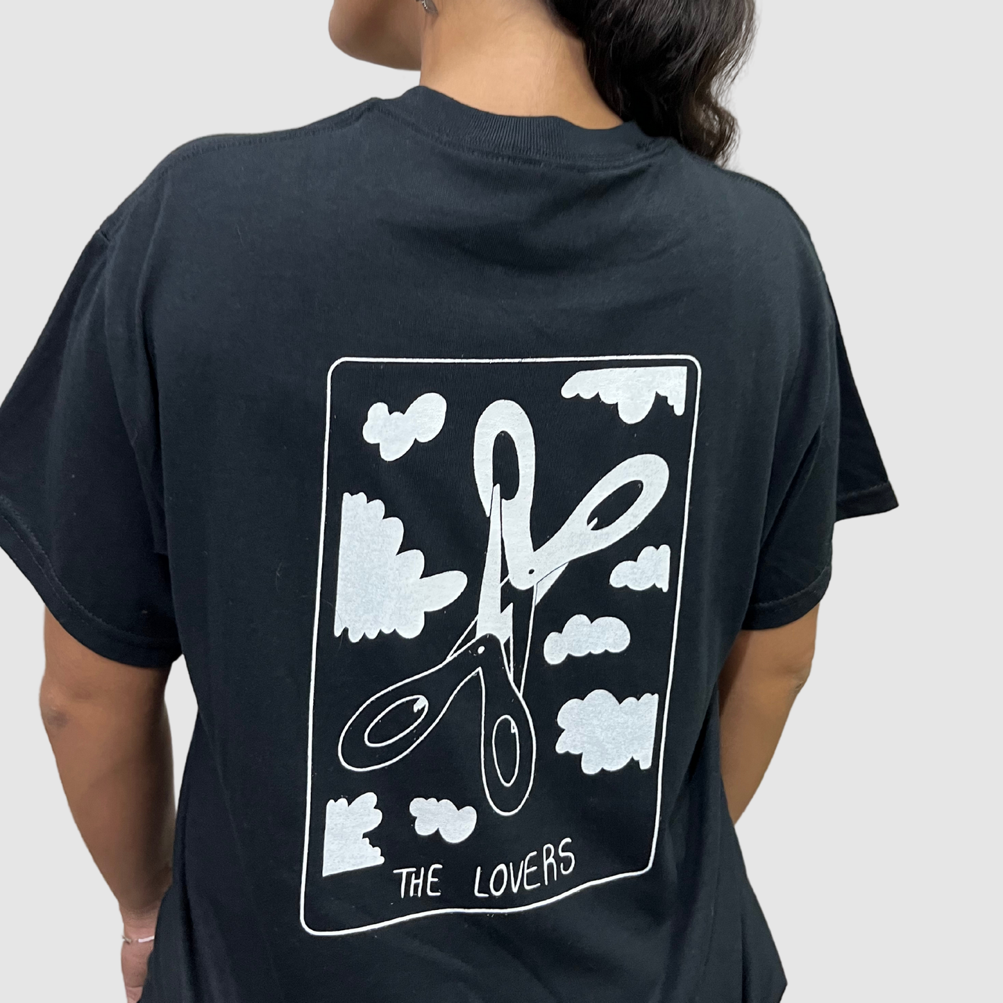 The Lovers tarot card t-shirt