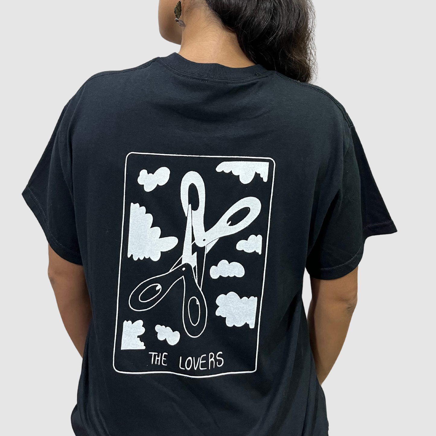 The Lovers tarot card t-shirt