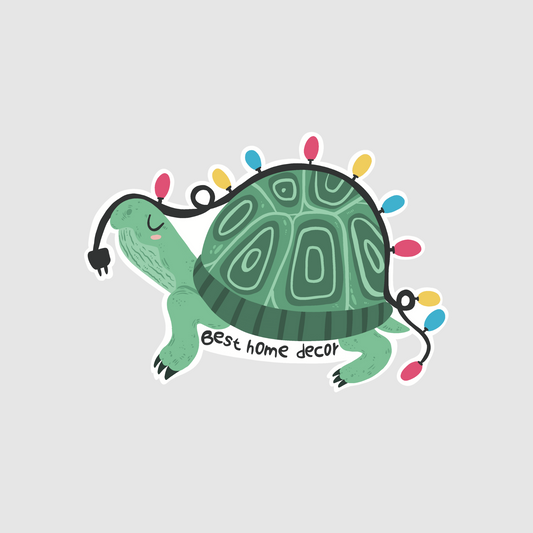 Turtle - best home decor sticker