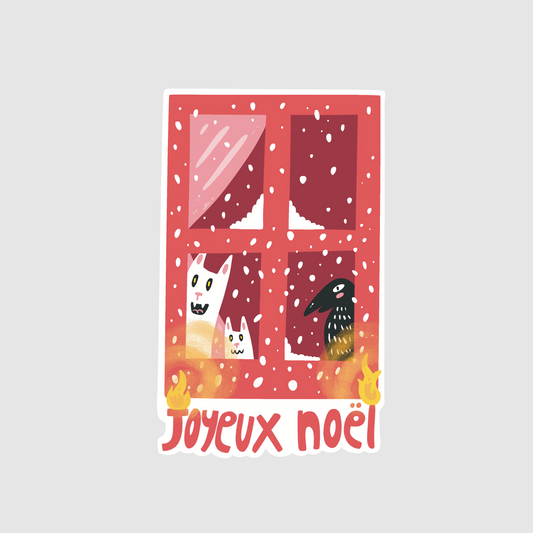 Christmas - joyex noël sticker