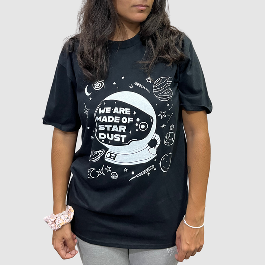 We are made of stardust - astronaut t-shirt