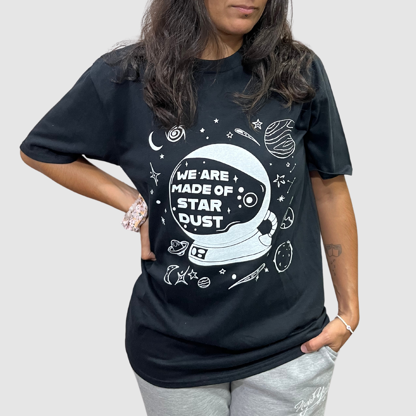 We are made of stardust - astronaut t-shirt