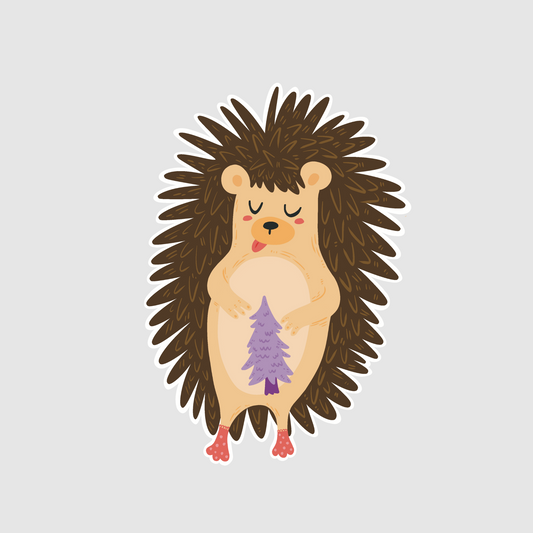 Hedgehog- sweet marco sticker