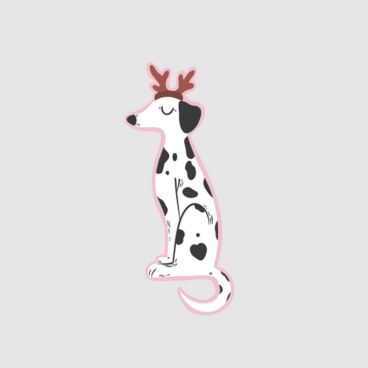 Dog - dalmatian soul sticker