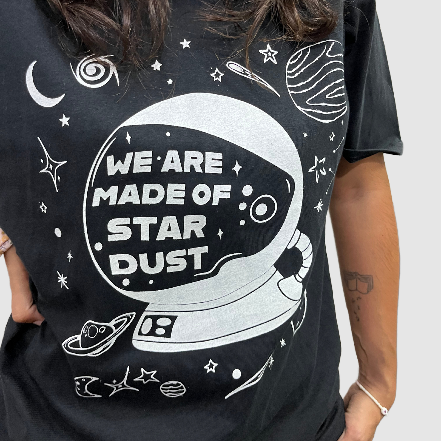 We are made of stardust - astronaut t-shirt