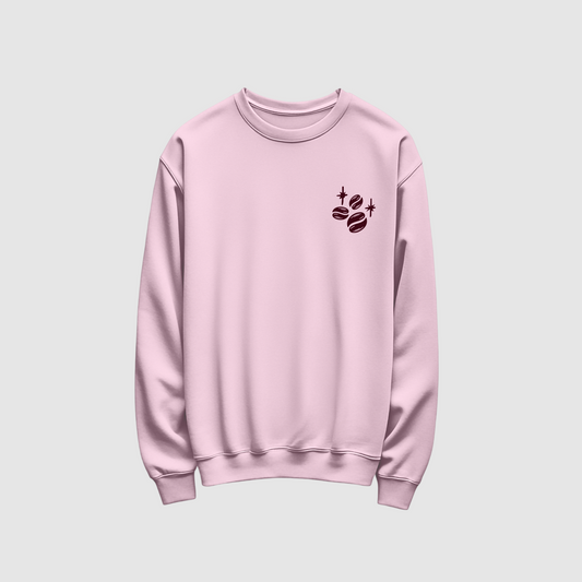 No Coffee No Magic Light Pink Sweatshirt