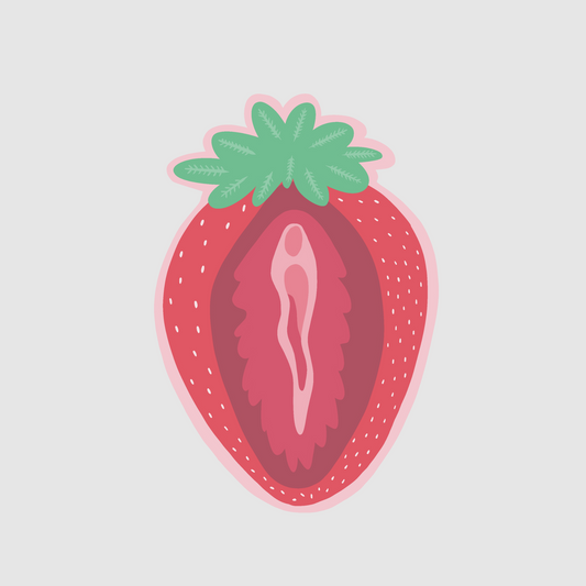 Different kind of strawberry - fruity sticker