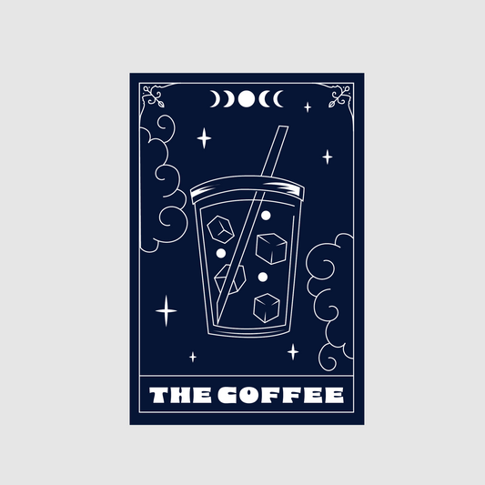 The Coffee - tarot card sticker