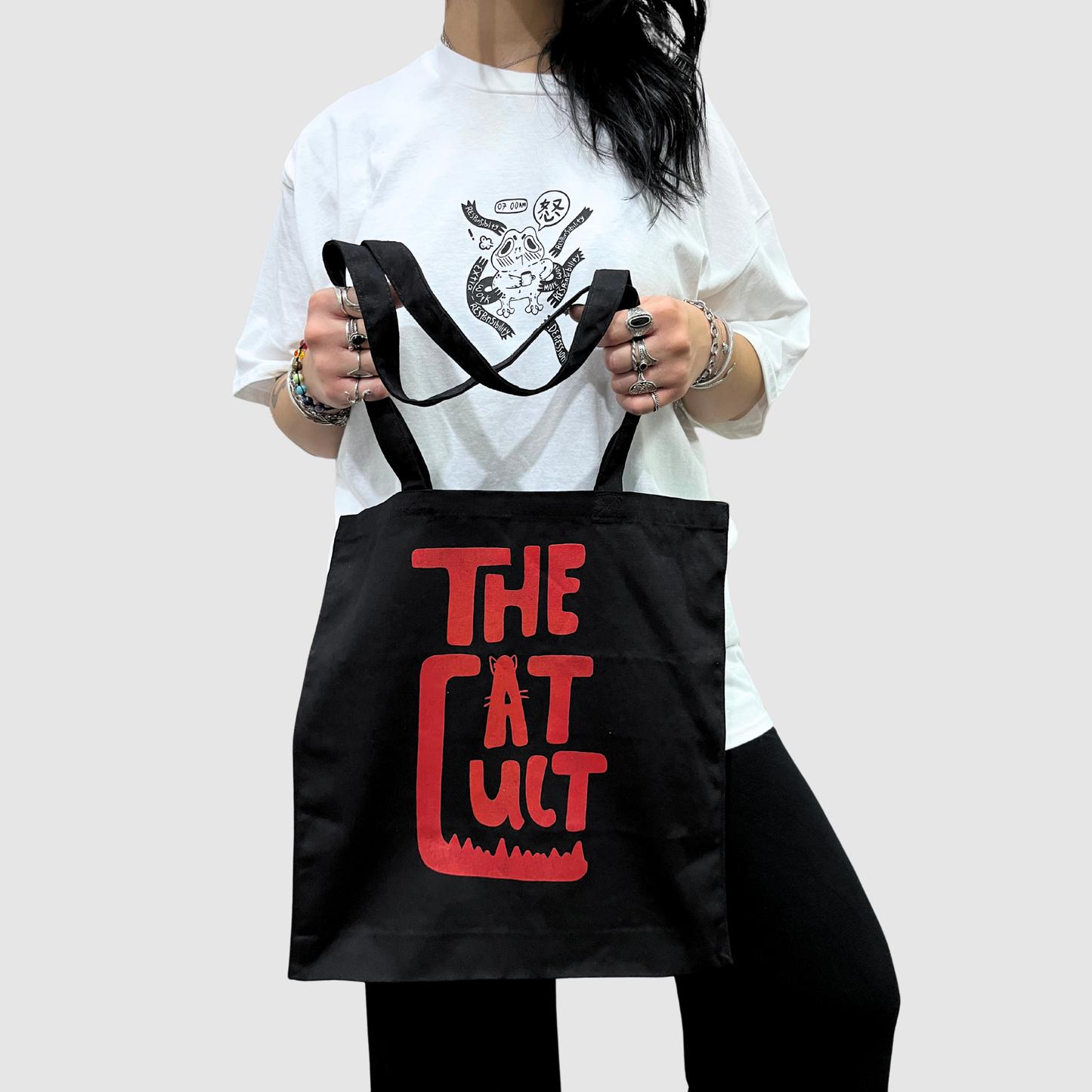 Mystical - the cat cult tote bag