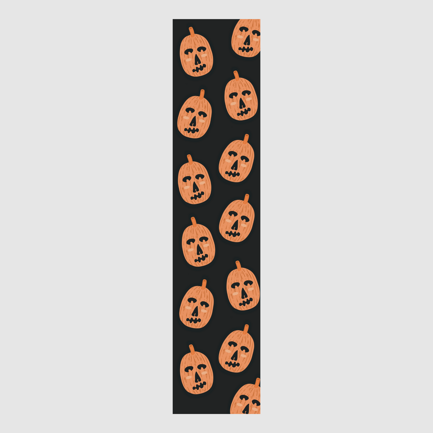 Pumpkin pattern bookmark