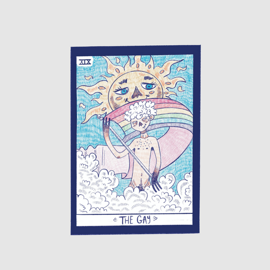 Tarot card - the gay sticker