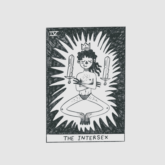 Tarot card - the intersex sticker