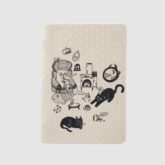 Sketch - cozy cats notebook