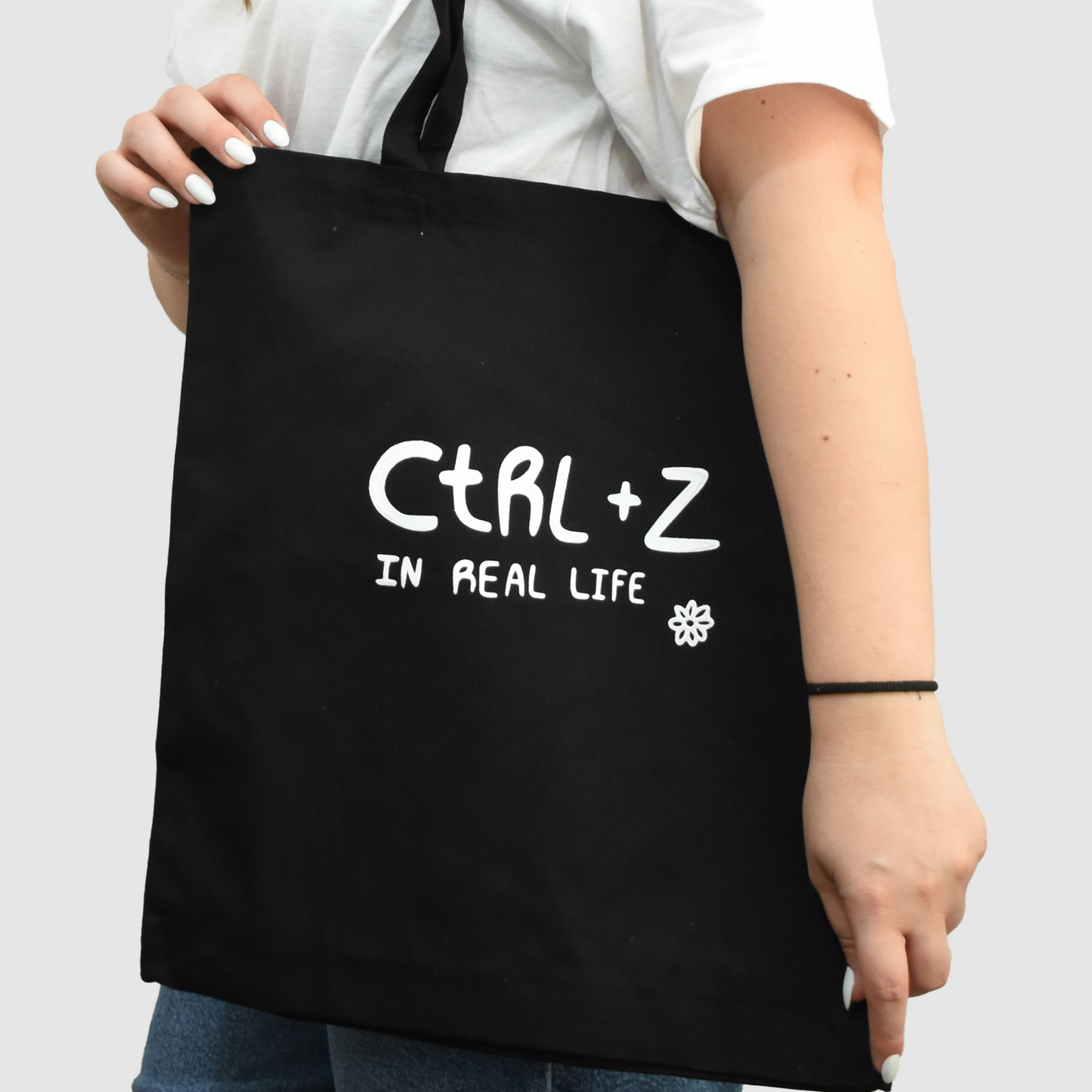 Keyboard - Ctrl Z in real life tote bag