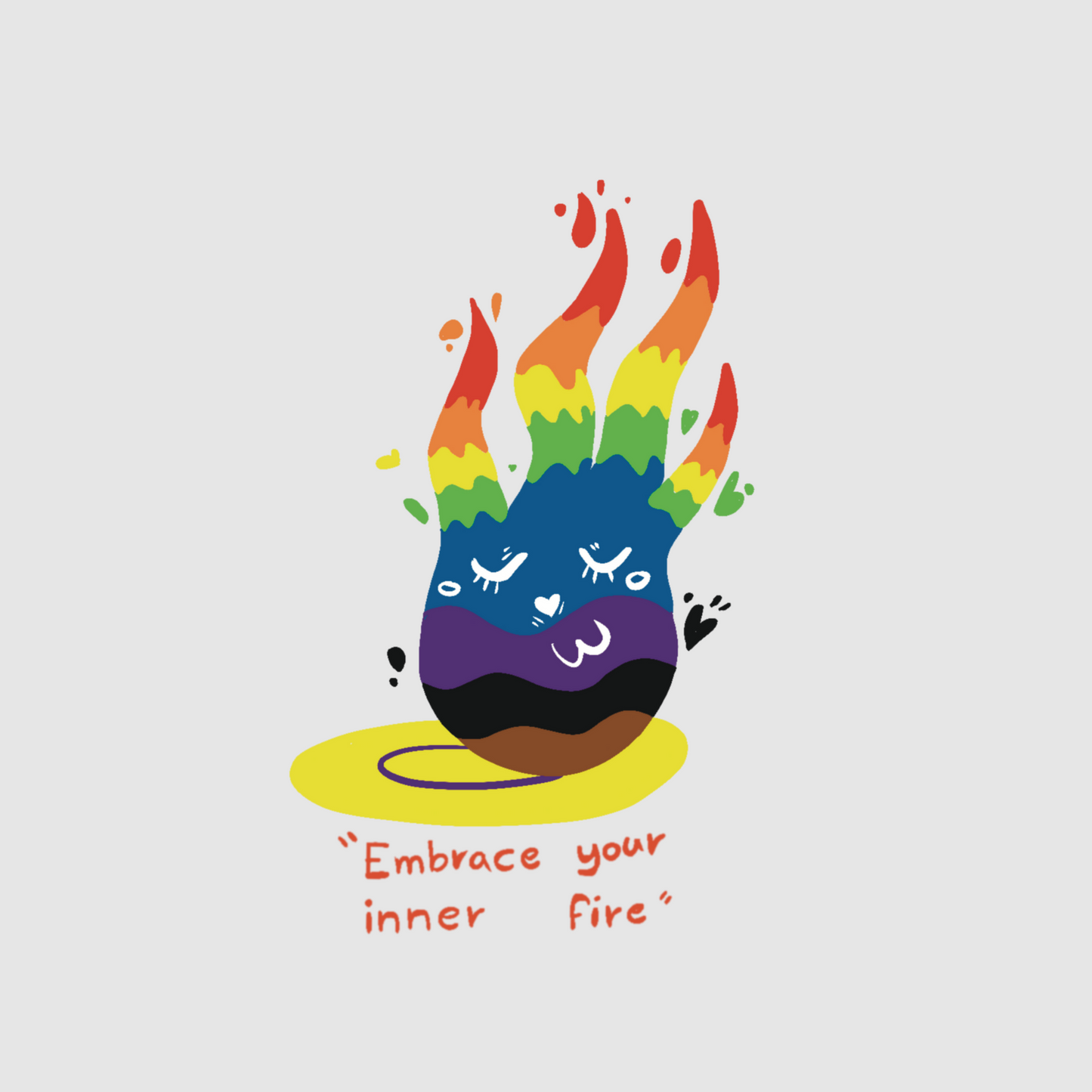 Queer flame - embrace your inner fire magnet