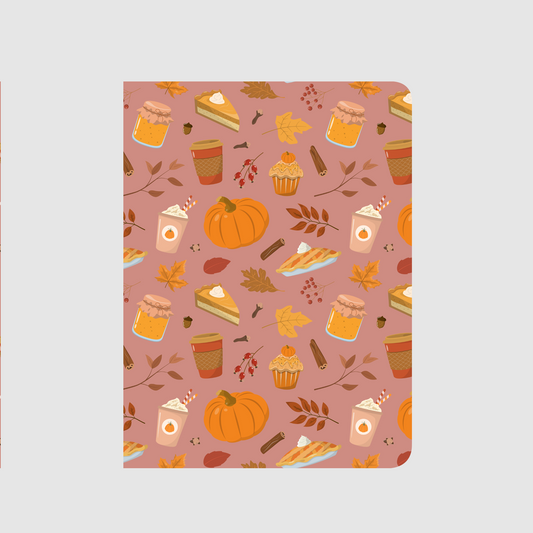 Autumn starter pack - autumn pattern notebook