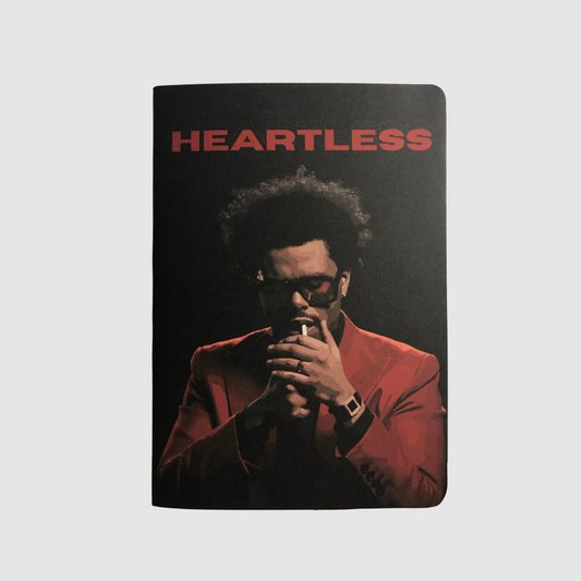 Heartless - The Weeknd notebook