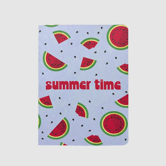 Summer time - watermelon summer design notebook