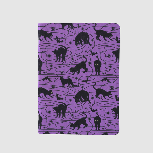 Cats playing around- cats pattern notebook